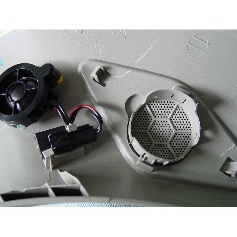 2010 GMC Terrain Front pillar speaker removed