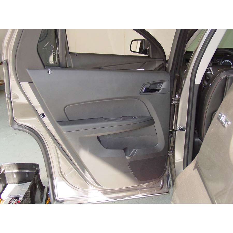 2012 GMC Terrain Rear door speaker location