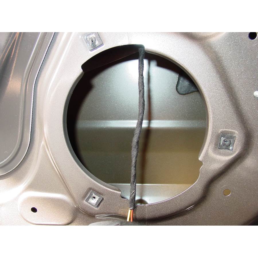 2016 GMC Terrain Rear door speaker removed