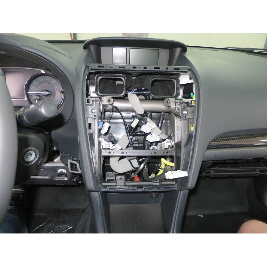 2019 Subaru WRX Factory radio removed