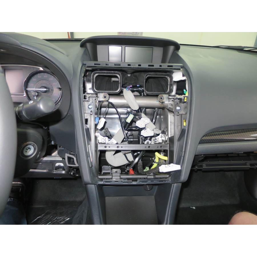 2020 Subaru WRX STI Factory radio removed
