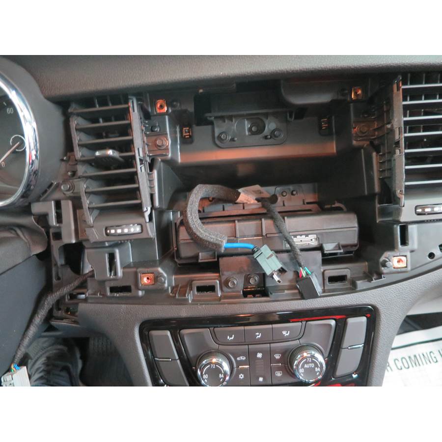 2018 Buick Encore Factory radio removed