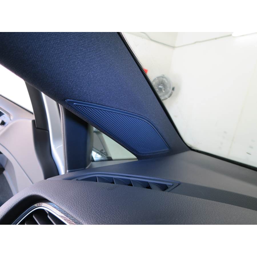 2015 Volkswagen Golf Front pillar speaker location