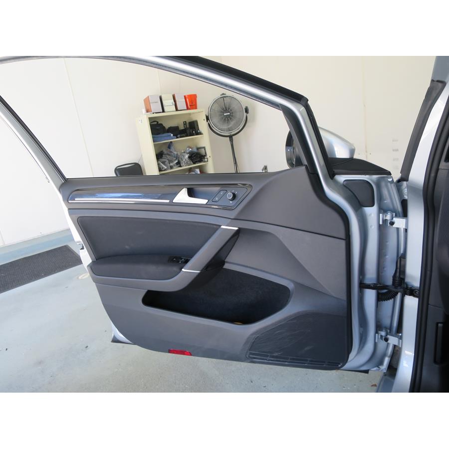 2018 Volkswagen Golf GTI Front door speaker location