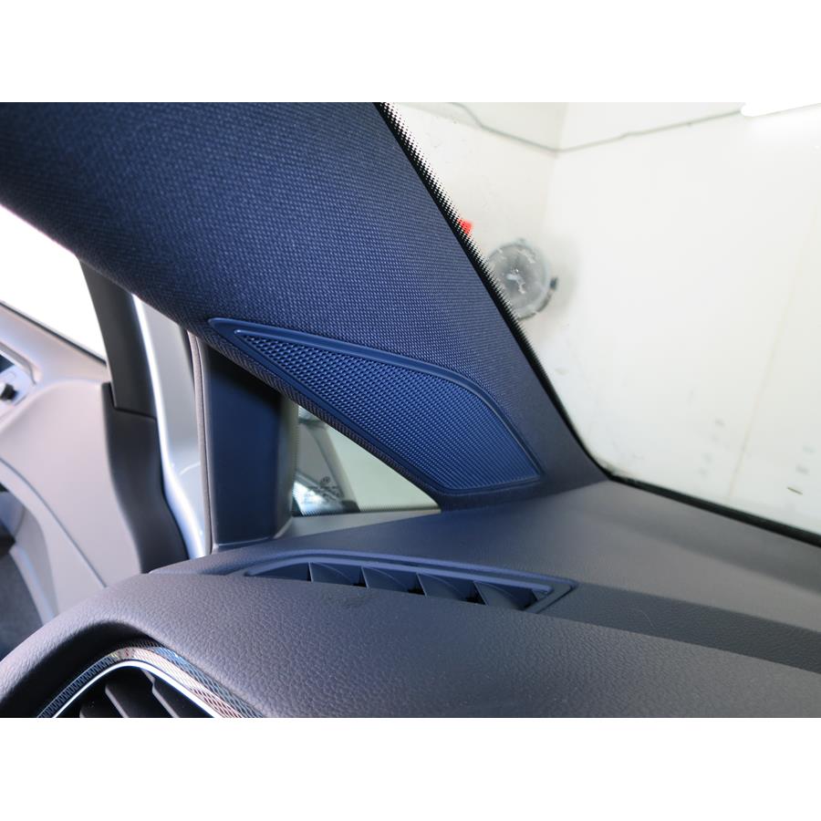 2018 Volkswagen Golf Front pillar speaker location