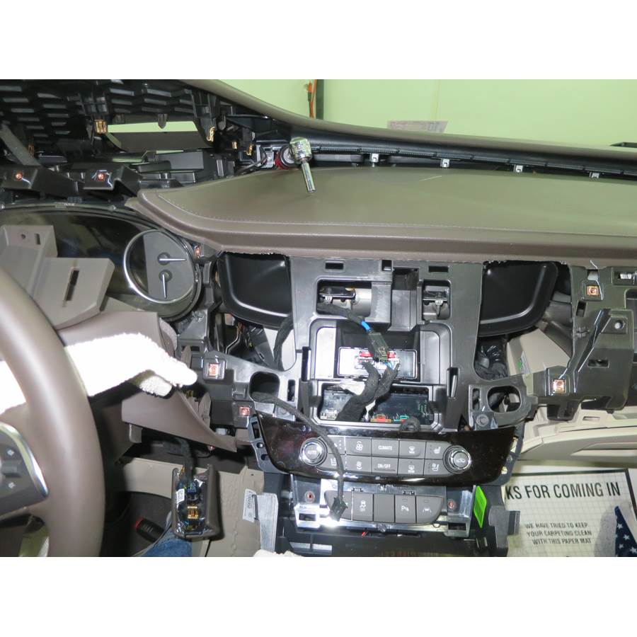 2019 Buick LaCrosse Factory radio removed