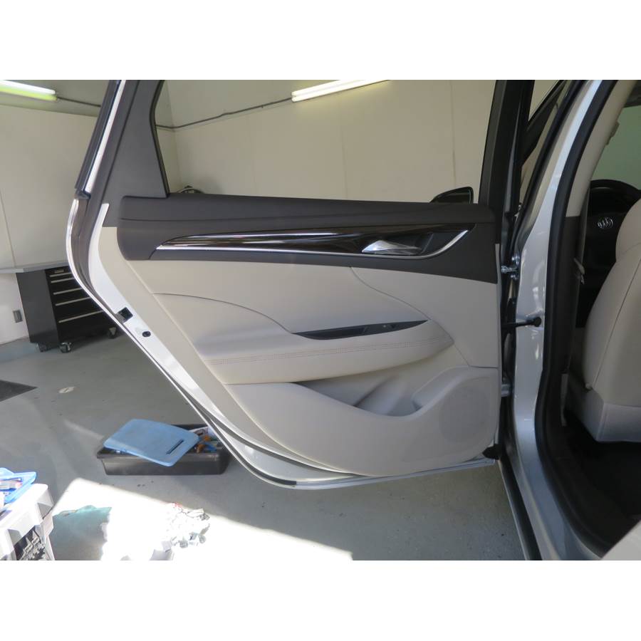 2019 Buick LaCrosse Rear door speaker location