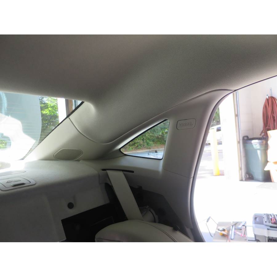 2019 Buick LaCrosse Rear pillar speaker location