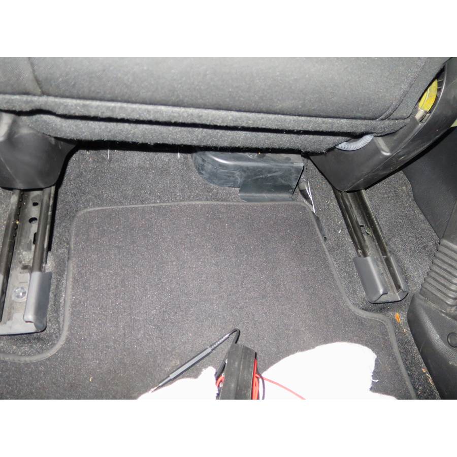 2017 Mazda 3 Factory amplifier location