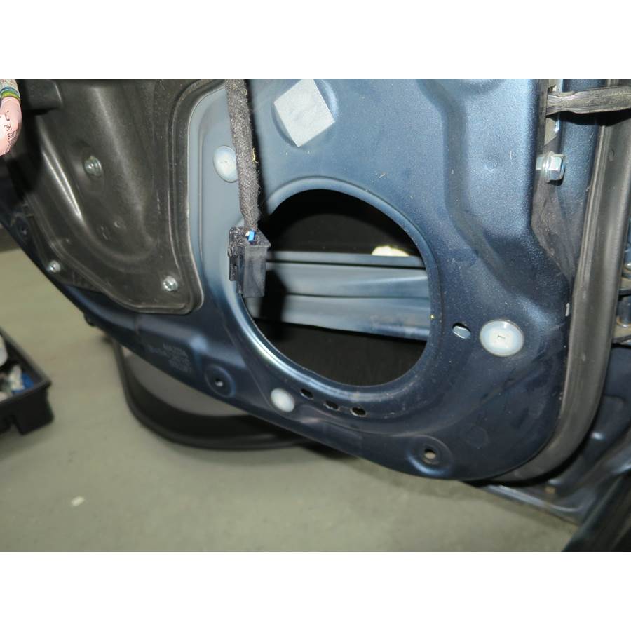 2018 Mazda 3 Rear door speaker removed