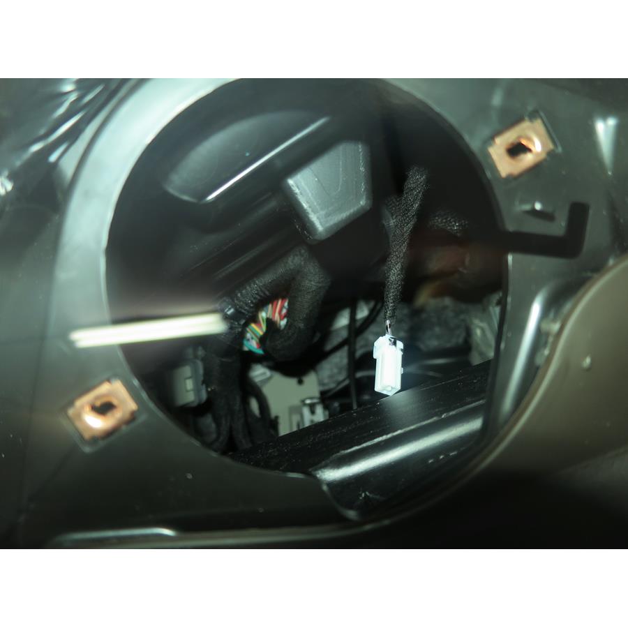 2017 Chrysler Pacifica Dash speaker removed