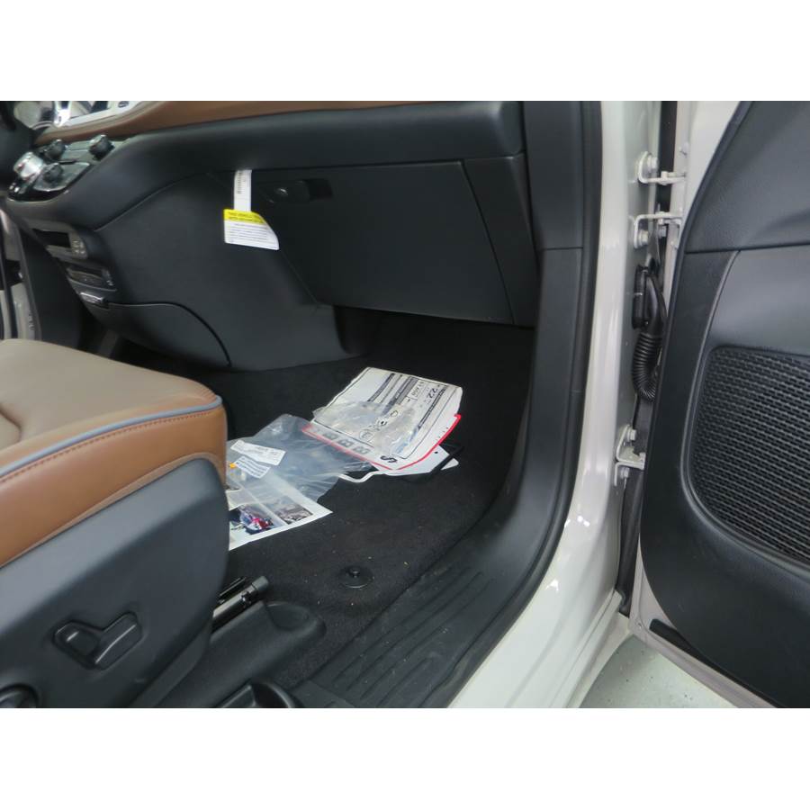 2022 Chrysler Pacifica Factory amplifier location