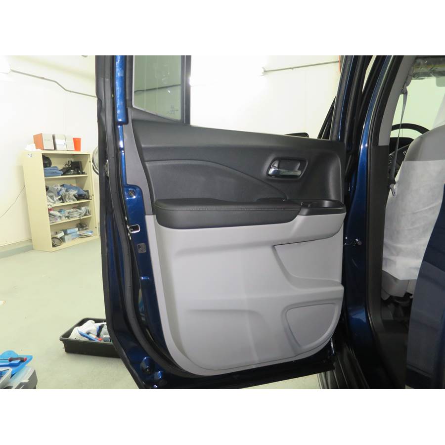 2026 Honda Ridgeline Rear door speaker location