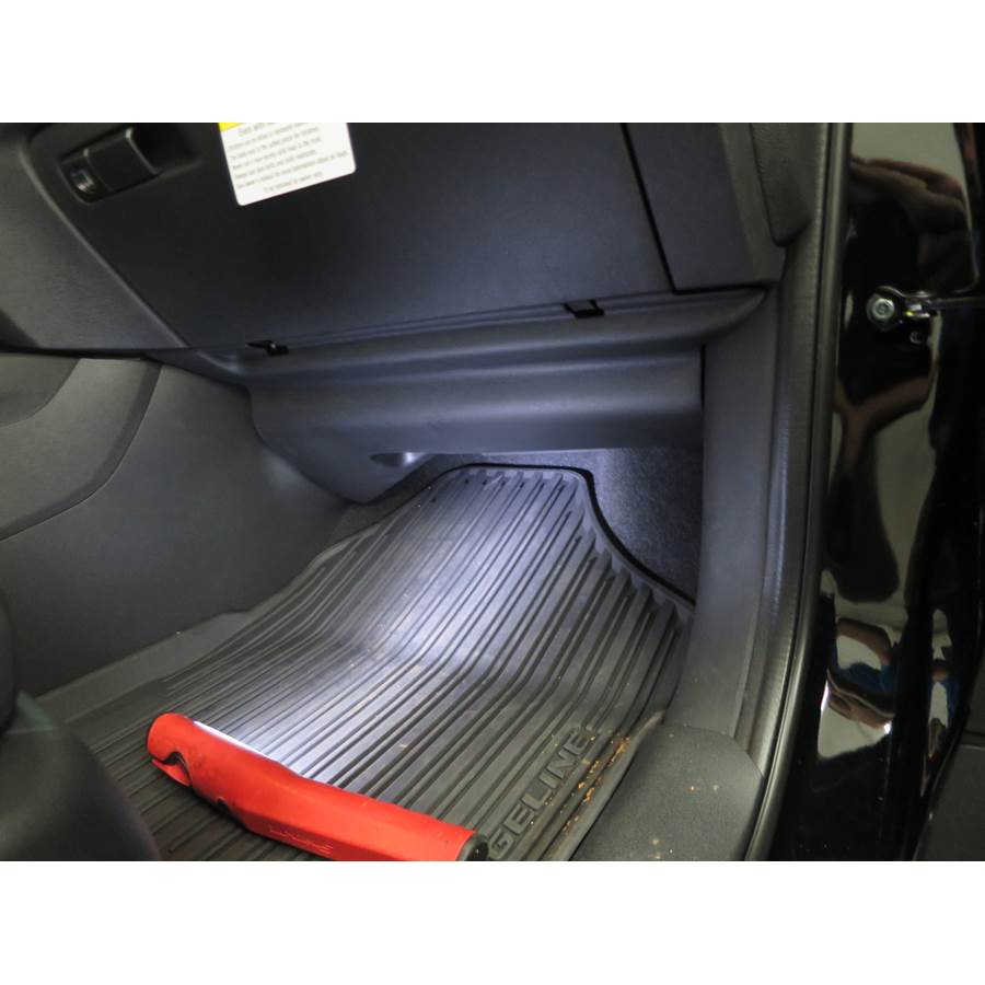 2019 Honda Ridgeline Factory amplifier location