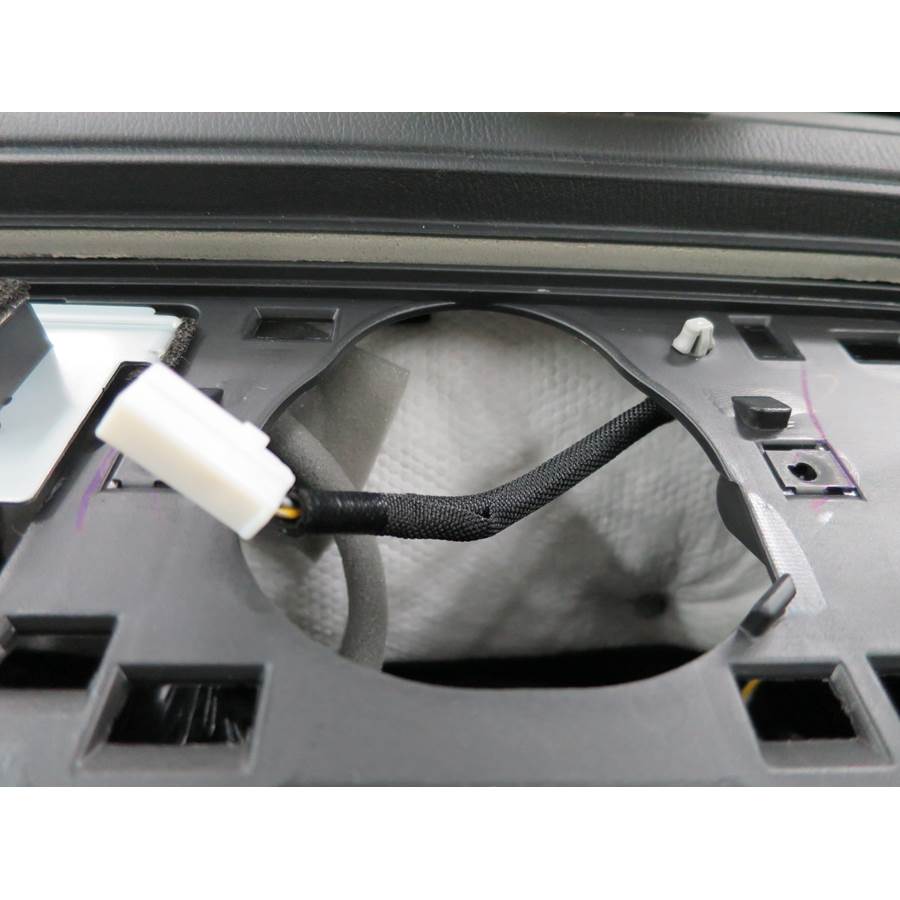2016 Mazda 6 Center dash speaker removed