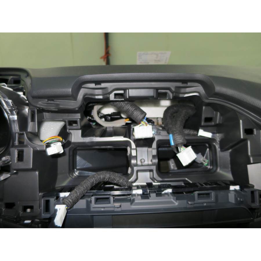 2016 Mazda 6 Factory radio removed