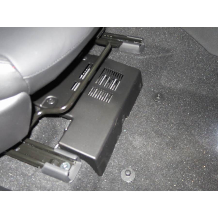 2017 Mazda CX-3 Factory amplifier location