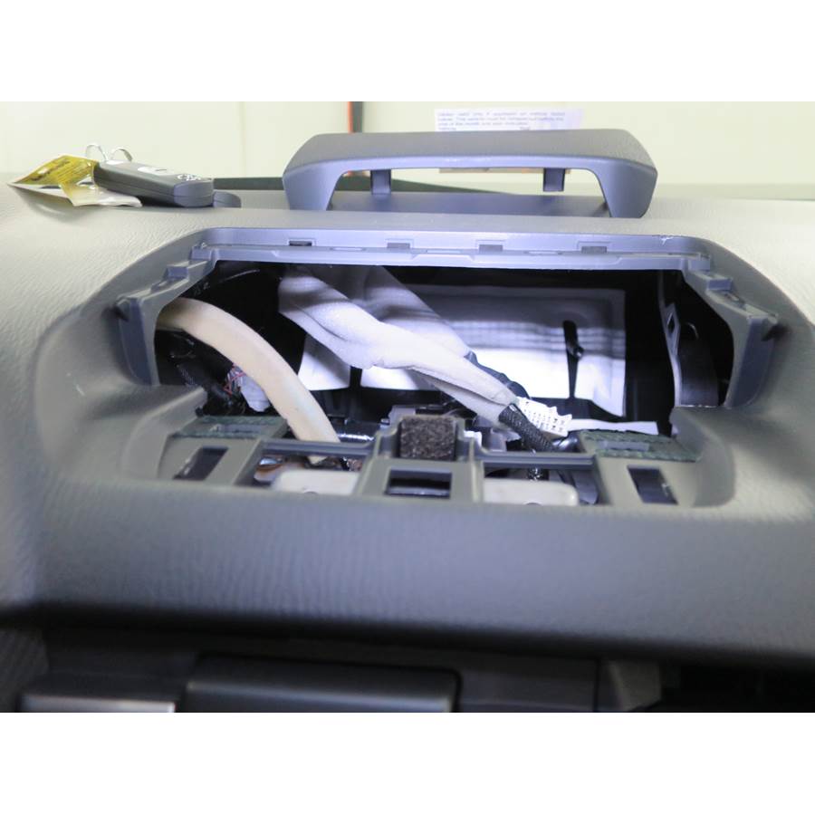 2017 Mazda CX-3 Factory radio removed