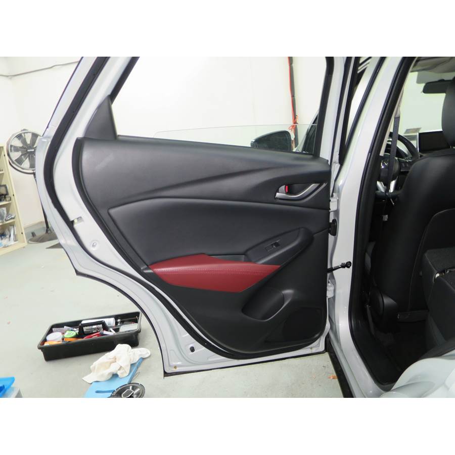 2018 Mazda CX-3 Rear door speaker location