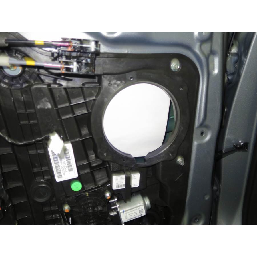 2018 Hyundai Elantra Rear door speaker removed