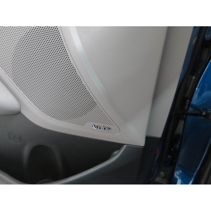 2017 Hyundai Elantra Front door woofer location