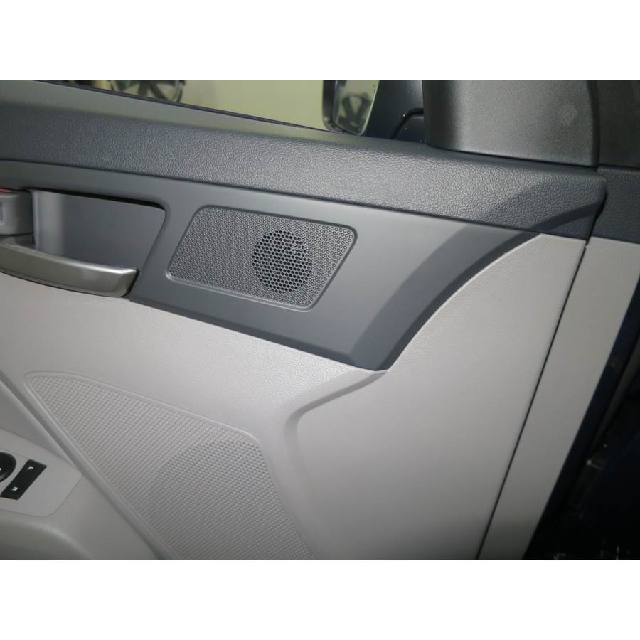 2020 Hyundai Elantra Front door tweeter location