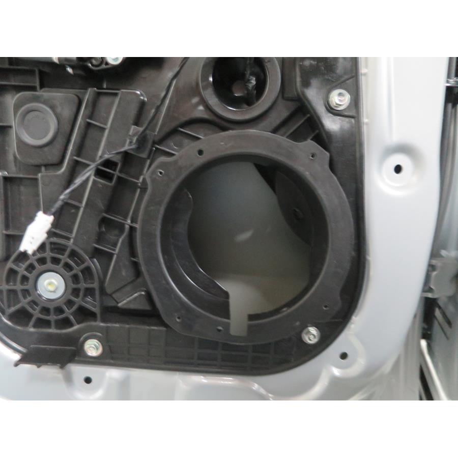 2017 Kia Sportage Rear door speaker removed