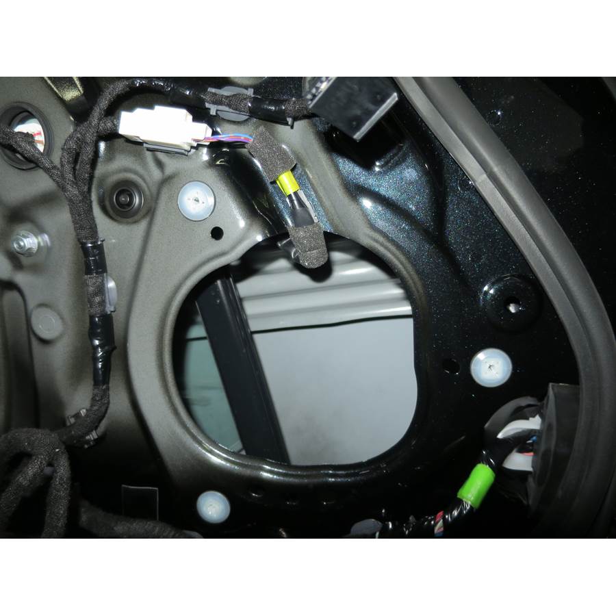2017 Mazda MX5 Front speaker removed