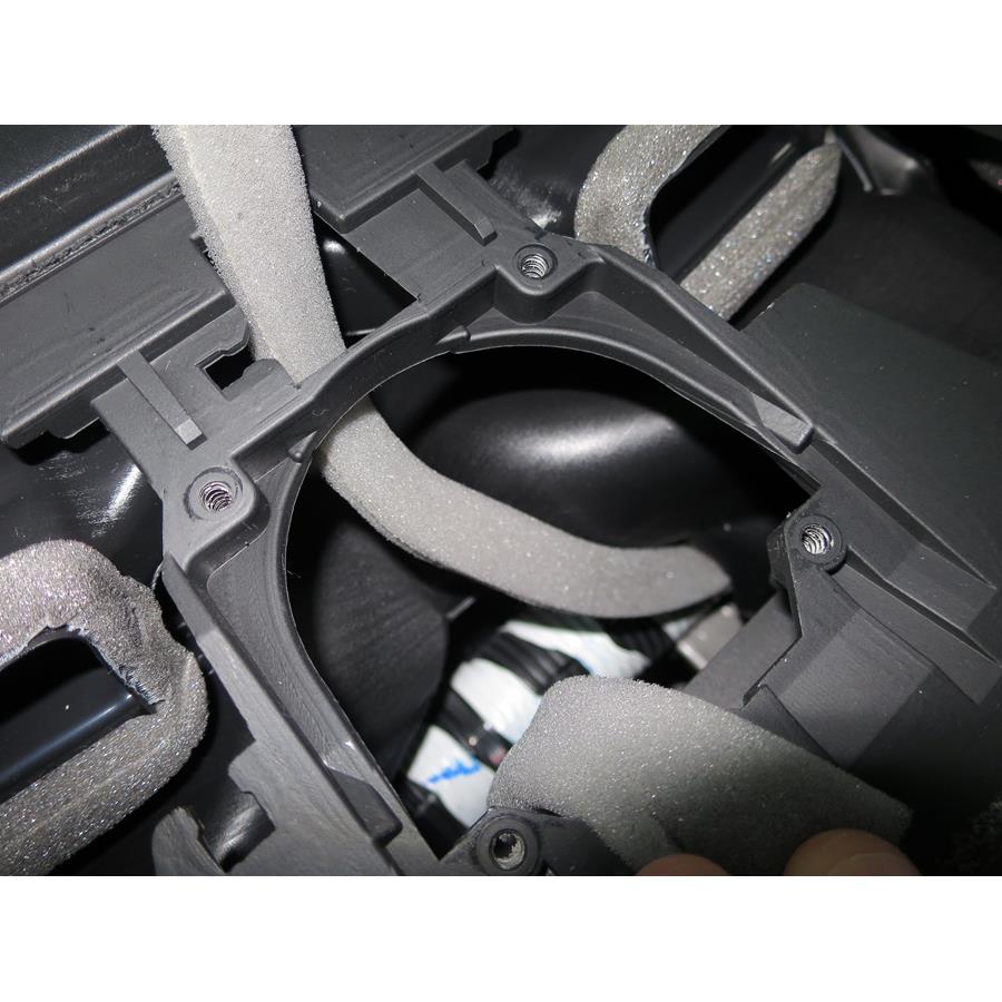 2018 Nissan Armada Center dash speaker removed