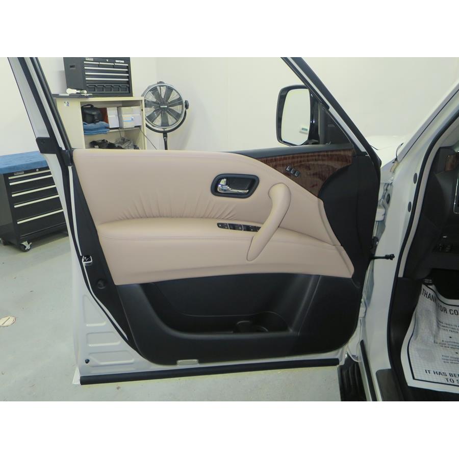2018 Nissan Armada Front door speaker location