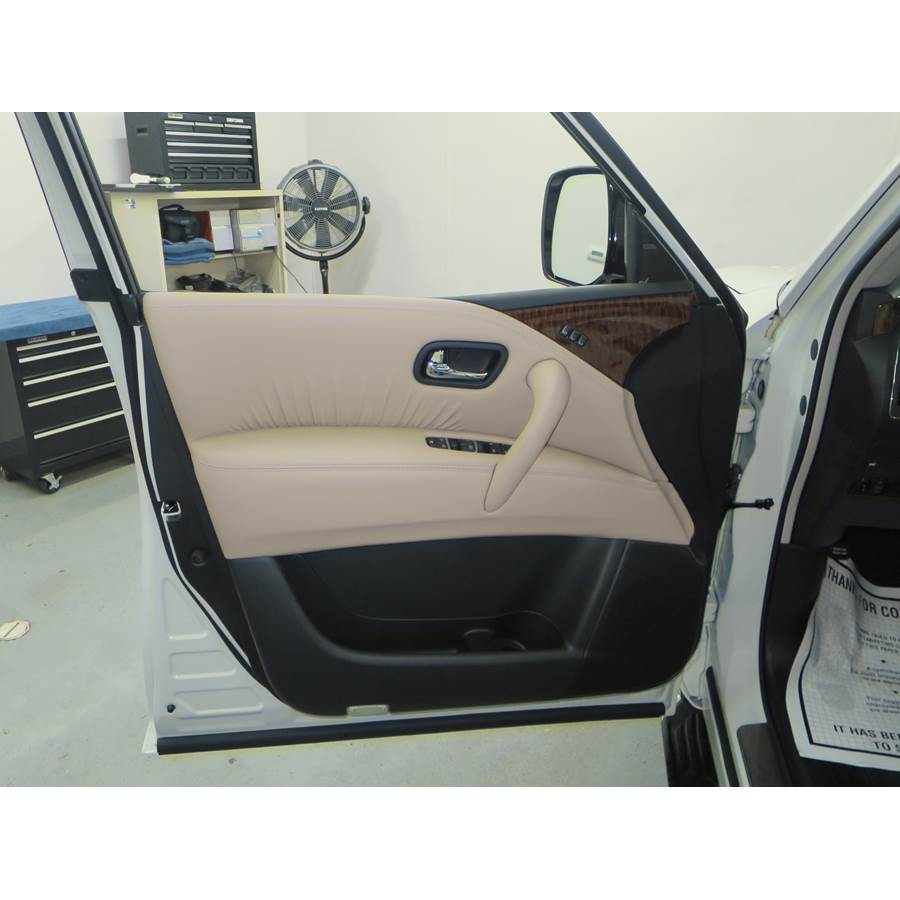 2019 Nissan Armada Front door speaker location