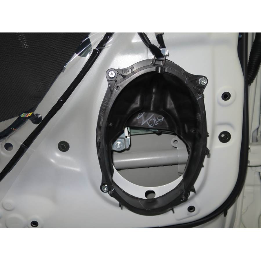 2021 Nissan Armada Front speaker removed