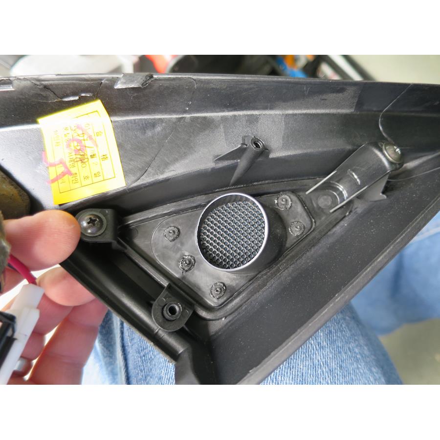 2016 Hyundai Equus Front door tweeter removed