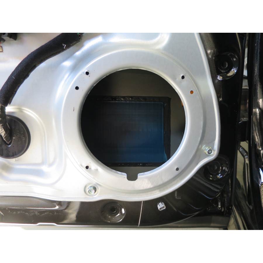 2015 Hyundai Equus Rear door woofer removed