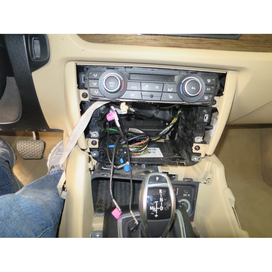 2013 BMW X1 Factory radio removed