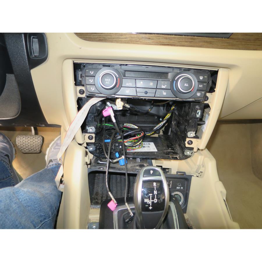 2015 BMW X1 Factory radio removed