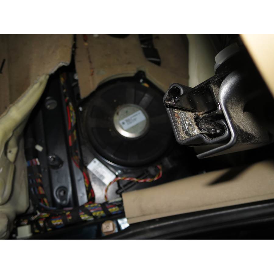 2013 BMW X1 Under front seat speaker
