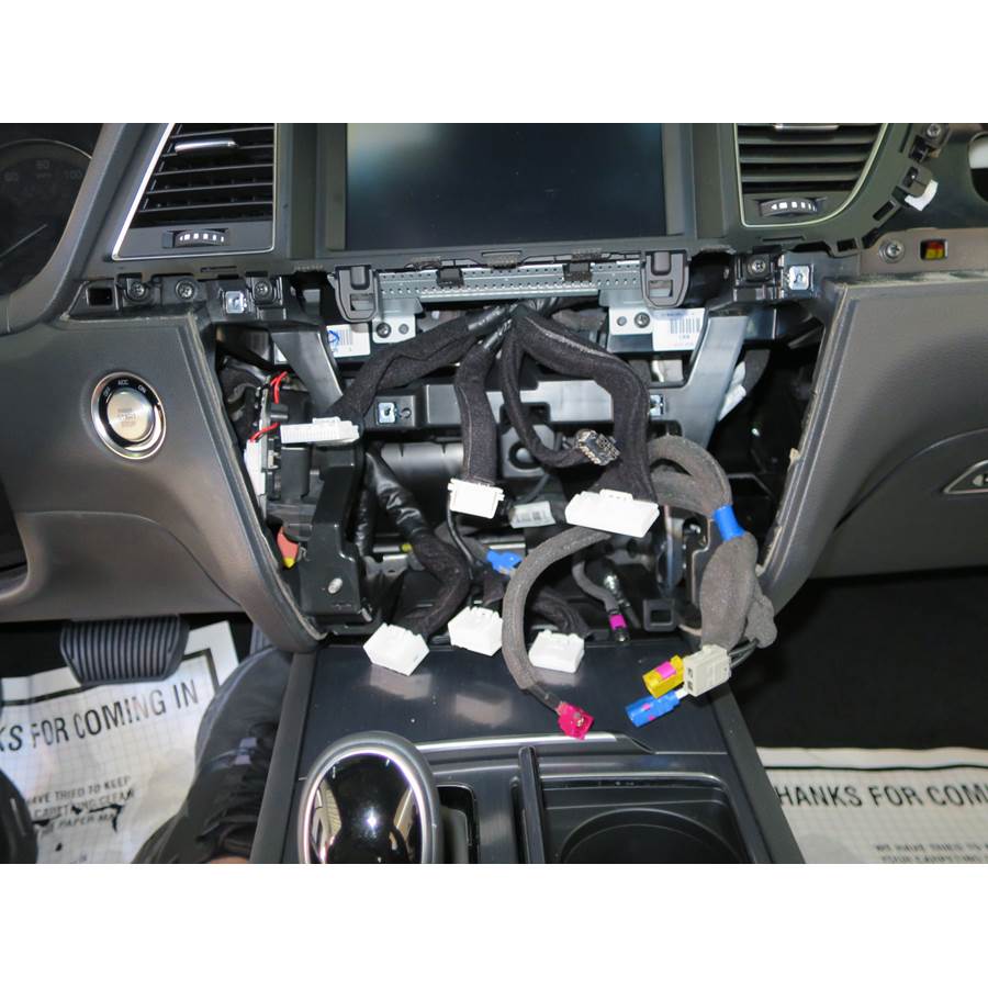 2016 Hyundai Genesis Factory radio removed