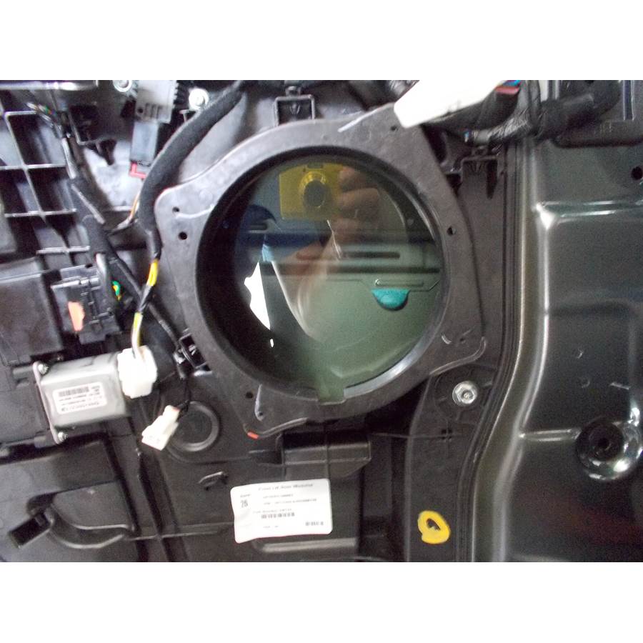 2013 Hyundai Santa Fe Sport Front door woofer removed