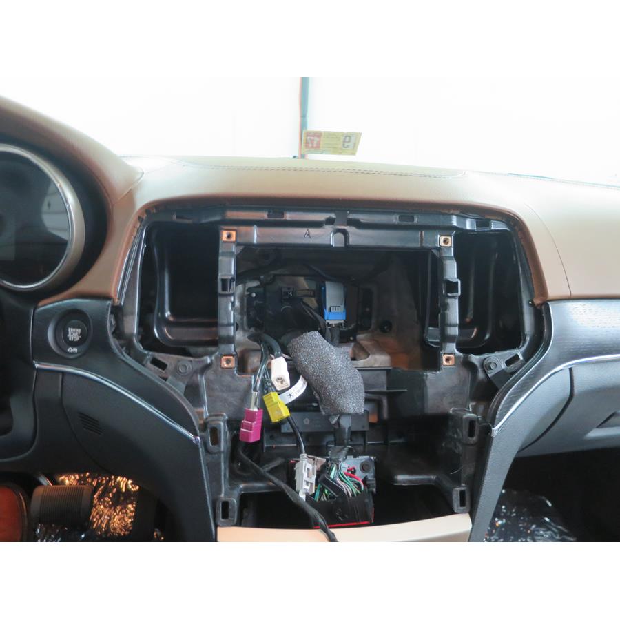 2017 Jeep Grand Cherokee Factory radio removed