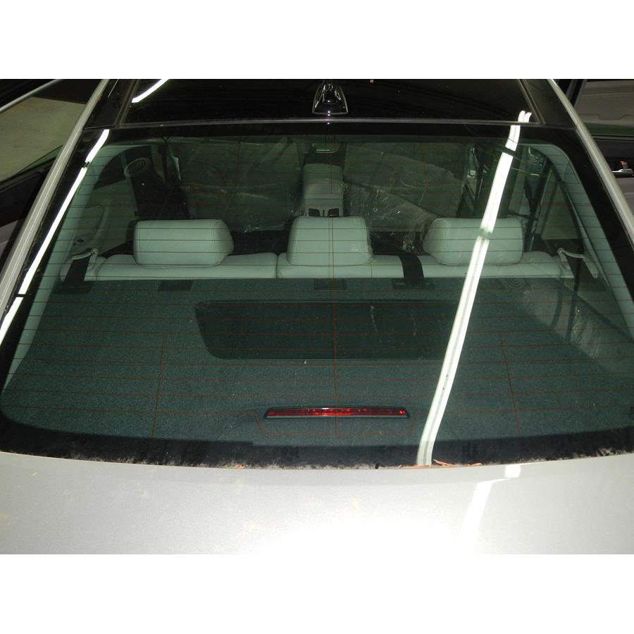 2017 Hyundai Sonata Limited Rear deck center speaker location