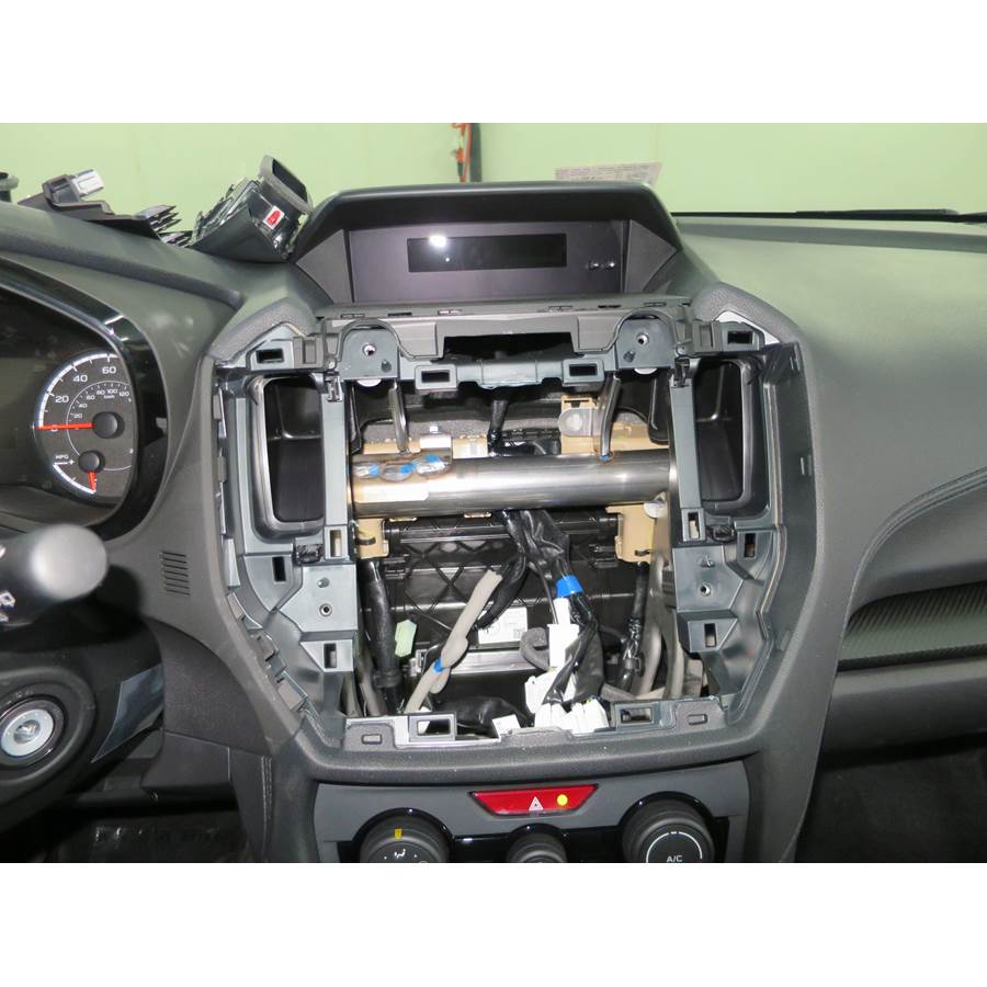 2017 Subaru Impreza Factory radio removed