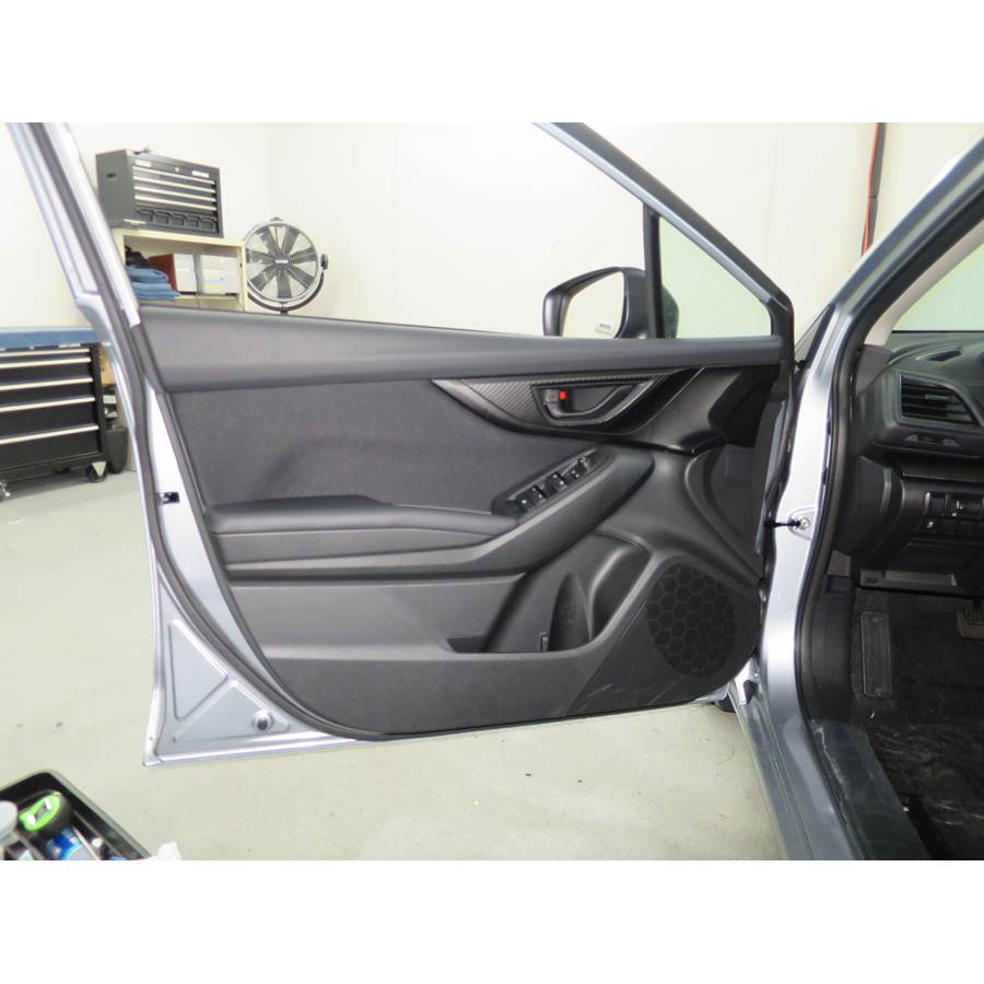 2023 Subaru Crosstrek Front door speaker location