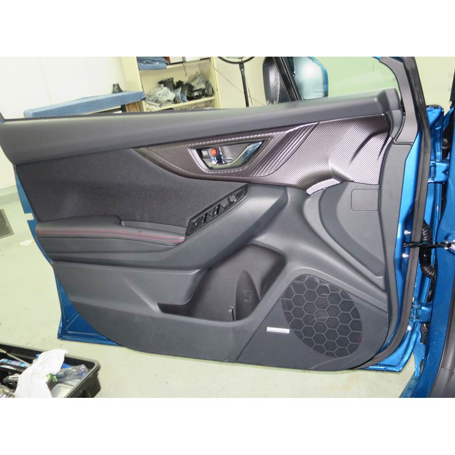 2020 Subaru Crosstrek Front door speaker location
