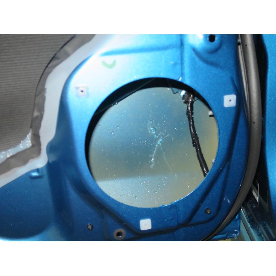 2020 Subaru Crosstrek Rear door speaker removed