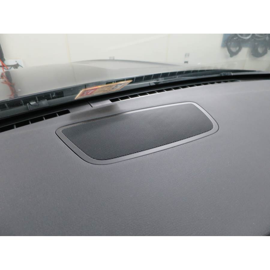 2012 BMW X3 Center dash speaker location