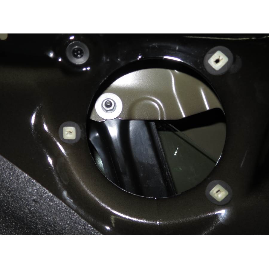 2011 BMW X3 Front door midrange removed
