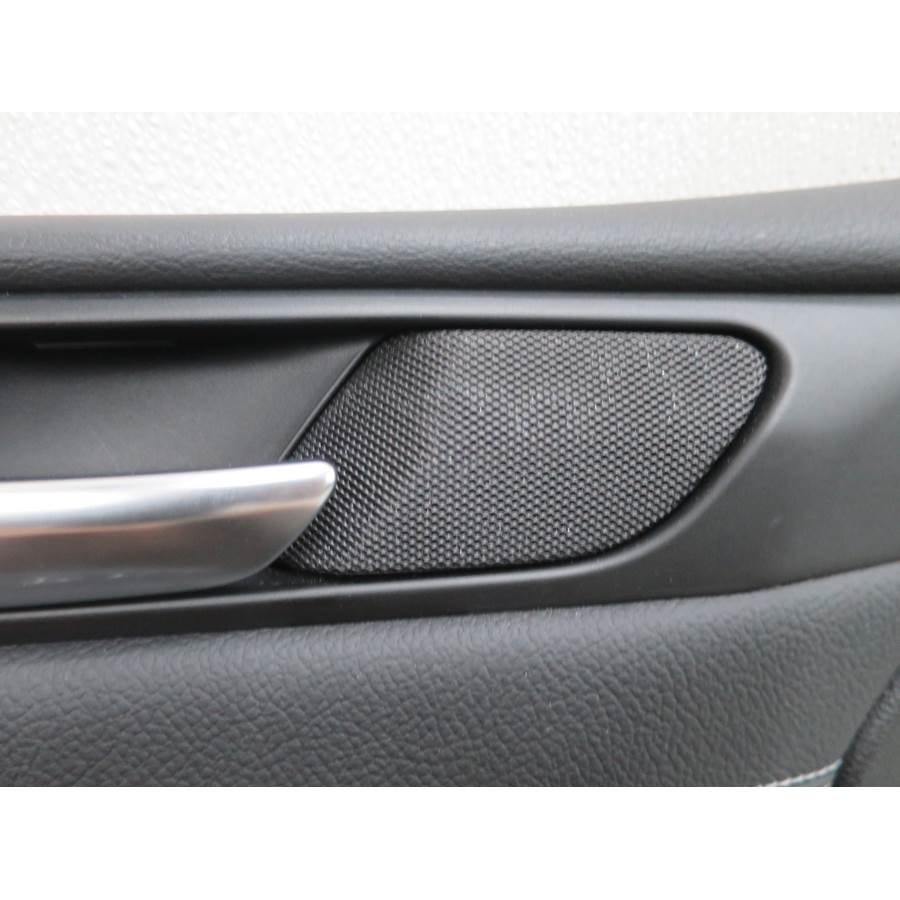 2013 BMW X3 Front door tweeter location