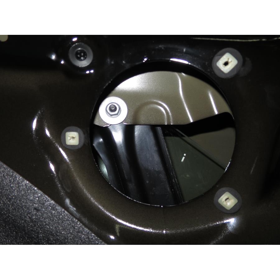 2016 BMW X3 Front door midrange removed
