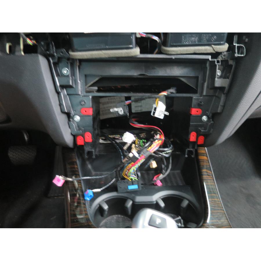 2017 BMW X3 Factory radio removed